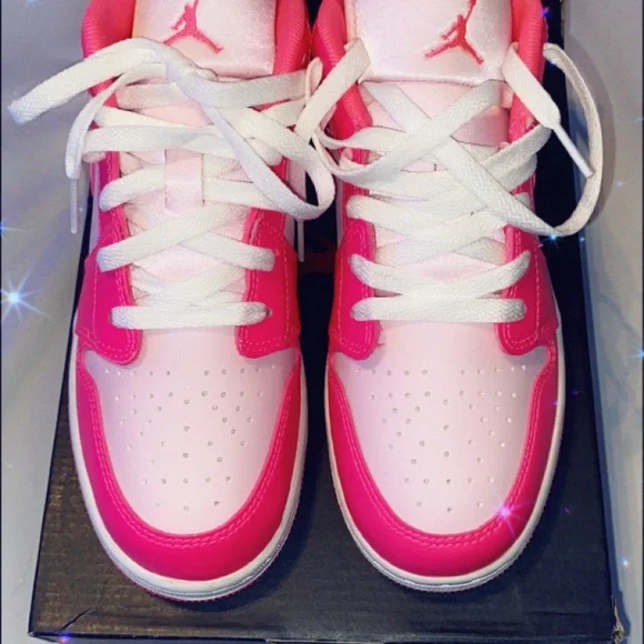 Nike Hot Pink and Light Pink Sneakers - Picture 2 of 5
